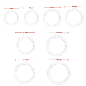 APP sogno colorato angelo occhi anello alone 60/70/80/90/95/100/110/120MM auto luce di guida decorazione ambiente DRL 12V 2 4 in uno - Product Image 3