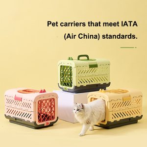 Caja de Transporte para Mascotas Tipo Cápsula Espacial, Plegable, de Plástico, Portátil, para Todas las Estaciones, Jaula para Perros y Gatos - Product Image 3