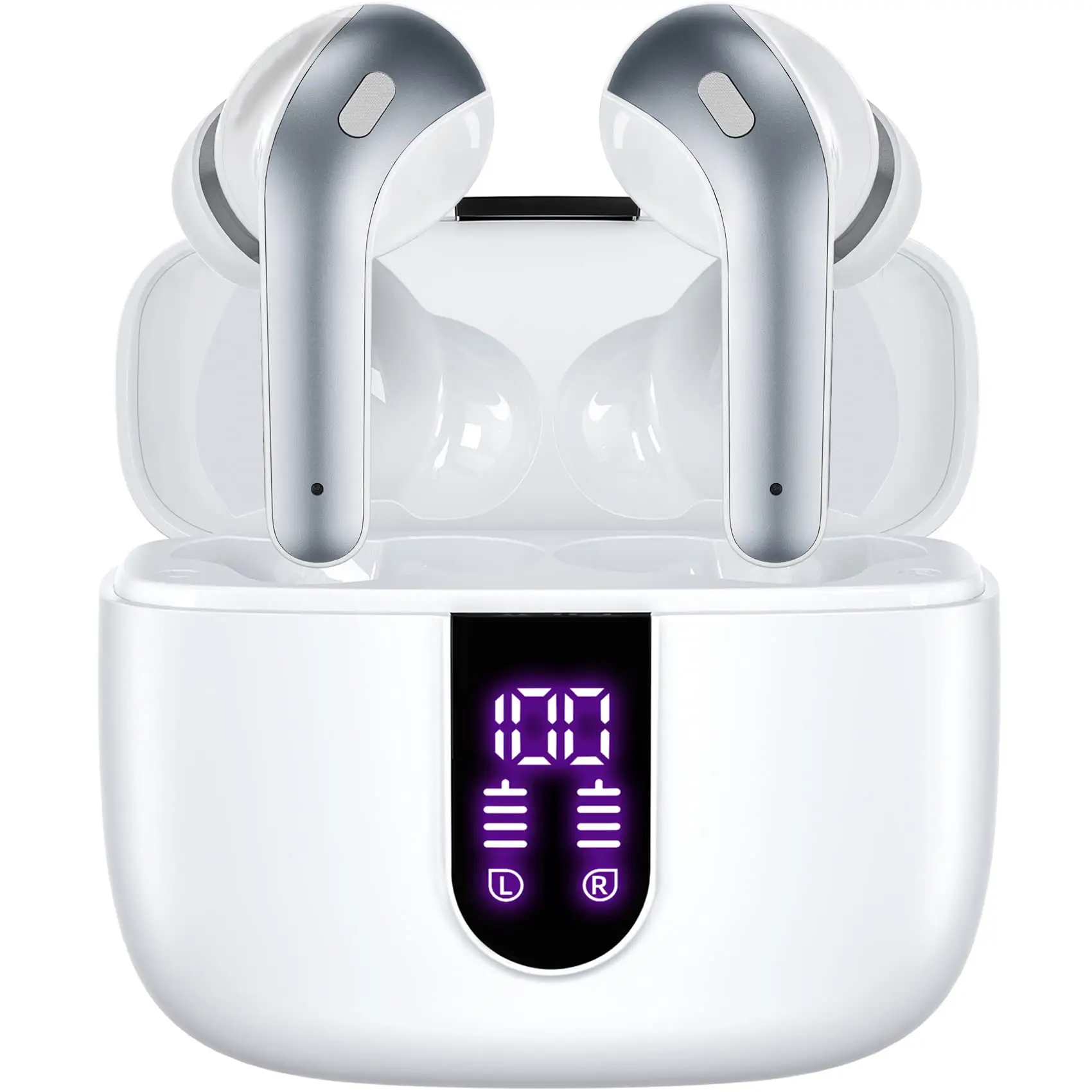 Spor Anc gerçek kablosuz kulaklık kulaklıklar çalışma için Sweatproof kablosuz kulaklık müzik kontrol cihazı Android kulaklıklar kablosuz