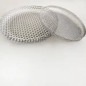 metal mesh speaker grill speaker cover decorative circle metal mesh grille 304 316 stainless steel round hole perforated metal