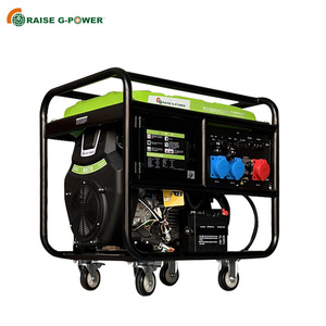 Générateur à essence Rais-G-Power RZ15000CXE3 10 kW 220 V 50 Hz, station d'alimentation portable, alimentation de secours - Product Image 5
