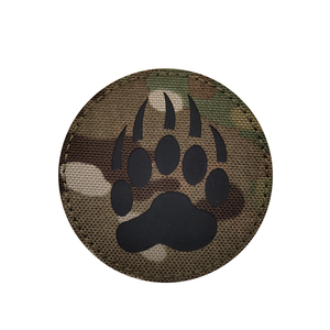 Laser Craft Animal Ours Griffes Tactique Animal Drôle Motif Patch Réfléchissant IR Griffes pour Tactique Coudre En Plein Air Sac Gilet - Product Image 1