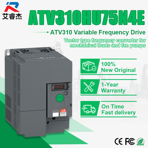อินเวอร์เตอร์ ATV310HU75N4E รุ่นใหม่แท้  แปลงความถี่ VFD ง่ายต่อการใช้งาน Altivar 310 3 เฟส 380-460V 7.5 กิโลวัตต์ ระบบควบคุมความเร็วรอบมอเตอร์แบบแปรผัน ใช้งานง่าย - Product Image 1