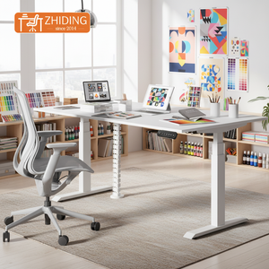 Modena - Cadre de <span class=keywords><strong>bureau</strong></span> électrique ergonomique à hauteur réglable sur 3 niveaux pour usage domestique ou professionnel - Cadre de table relevable - Product Image 1