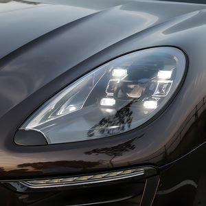 2021 stil LED oto farlar için Porsche Macan 2014-2018 projektör Lens aracı ön araba lambaları montaj yükseltme yeni 6000k araba - Product Image 4