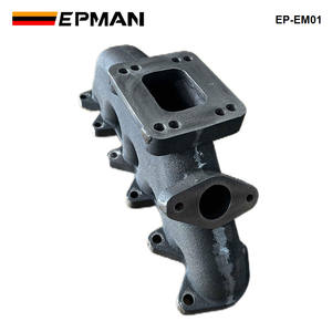 Colector de Escape Turbo EPMAN T3/<span class=keywords><strong>T4</strong></span> con Brida de Hierro Fundido para Válvula de Descarga de 38 mm para <span class=keywords><strong>VW</strong></span> GOLF JETTA PASSAT EP-EM01 - Product Image 2