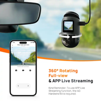 70mai Dash Cam Omni X200 360 Full View GPS intégré ADAS 70mai Car DVR X200 Camera 24H Parking Monitor EMMC Storage AI