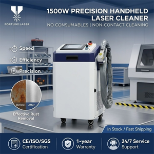 1500W Handheld <b>Laser</b> <b>Cleaning</b> <b>Machine</b> for Industrial Rust Removal and Metal Surface Restoration With Contactless Processing - Product Image 1