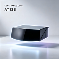 Capteur Lidar Hesai AT128P avec angle de vue de 120x25,4, alimentation 9-36V, longueur d'onde 905nm