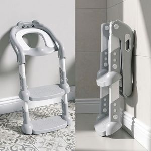 Bear Shaped Potty Training Seat With <b>Step</b> <b>Stool</b> For Children 3-6 Years Old - Product Image 2