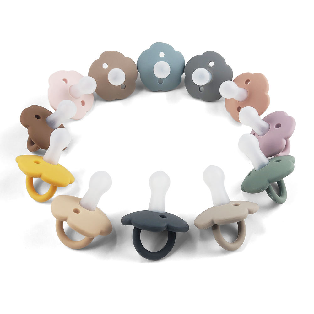 Soothie Pacifier Silikon Bebas BPA untuk Bayi Ibu