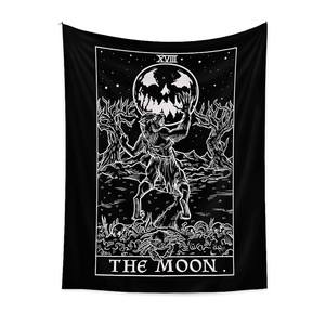 Neuankömmling Polyester Stoff gedruckt Gothic Mandala <span class=keywords><strong>Tarot</strong></span> Wandteppich Wandbehang für Wohnzimmer - Product Image 4