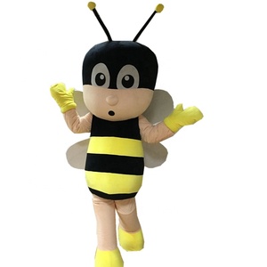Trajes de Mascota de abeja amarilla Hola/trajes de abeja adulta - Product Image 2