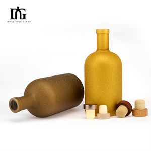 Bouteilles de vin/<span class=keywords><strong>gin</strong></span>/whisky/brandy de couleur galvanoplastie personnalisées, bouteille de liqueur de paquet - Product Image 1
