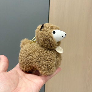 Lindo Peluche de Alpaca Bebé, Colgante de Peluche Súper Suave, Muñeco de Tela para Máquina de Agarrar, Regalo de Cumpleaños, Venta al por Mayor - Product Image 5