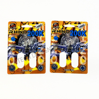 Capsules masculines d'amélioration de pilules d'amélioration de puissance sexuelle de la panthère noire/Mamba/Rhino V7 dans la boîte de papier d'emballage en plastique de la boursouflure 3D