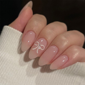 <span class=keywords><strong>Uñas</strong></span> Postizas Acrílicas Hechas a Mano con Diseño <span class=keywords><strong>de</strong></span> Almendras, las Más Vendidas, para Mujer, al por Mayor - Product Image 3