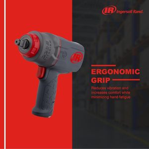 ประแจลม Ingersoll Rand รุ่น 2236QTiMAX DXS2 ขนาด 1/2 นิ้ว สีเทาไทเทเนียม - Product Image 5