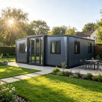 Maison conteneur extensible de 20 pieds avec système électrique pré-câblé pour bureau agricole écoresponsable