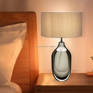 Chất lượng cao hiện đại điện LED ánh sáng ban đêm Murano kính vải trống bảng đèn cho khách sạn nhà phòng khách cạnh giường ngủ nghiên cứu - Product Image 2