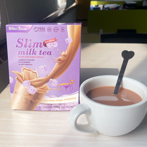 Thé au lait minceur 14 jours Détox Plat Marque privée Détox Plat Thé au lait amincissant pour le ventre - Product Image 5