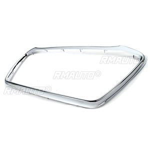 Moldura Decorativa para Parrilla Delantera de Coche para Mitsubishi Outlander ASX RVR 2013-2015, Cubierta de Parrilla, Accesorios en Negro Cromado Plateado - Product Image 5