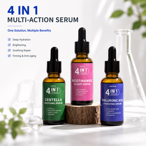 Sérum Multi-Action 4-en-1 : Essence Visage Hydratante, Raffermissante et Éclaircissante – Vente en Gros OEM - Product Image 3