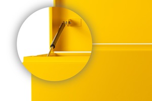 <span class=keywords><strong>Heavy</strong></span> Duty Aço Amarelo Jobsite <span class=keywords><strong>Tool</strong></span> Box Customizável OBM/OEM para Armazenamento Ferramenta Transporte Metal Ferro Ferramenta Gabinete Cart - Product Image 5
