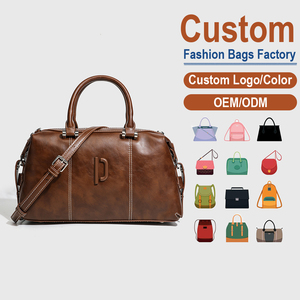 Factory Custom Vintage Large Capacity Women's Crossbody Bag High <b>Leather</b> Handbag - Product Image 1