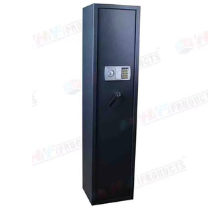 Silah Dolabı Dijital Güvenlik Kasası, Ateşli Silah Depolaması için Gizli Kasa, Anahtarlı Kilitli, Dış Mekan Kullanımlı, Beş Silah Alabilir - Product Image 4