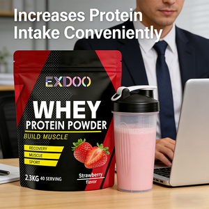 Yetişkinler İçin Süper Gıda Whey <span class=keywords><strong>Protein</strong></span> İzolat Tozu - Porsiyon Başına 50g+ <span class=keywords><strong>Protein</strong></span> İçeren Sporcu Besin Takviyesi Kas Gelişimi Desteği - Product Image 2