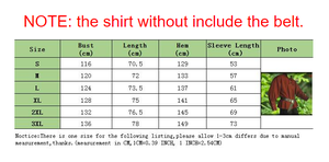 Disfraz de pirata medieval para <span class=keywords><strong>hombre</strong></span>, blusa de vendaje Vintage, camisa de puño ancho escocés mercenario, Top de manga larga - Product Image 2