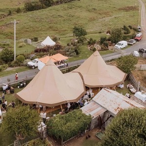 Trigone V Type Oxford Cloth <b>Tent</b> <b>Large</b> Space Outdoor Camping Wedding Event Use - Product Image 1