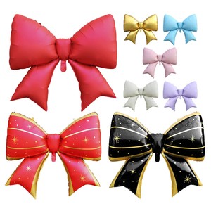MINI <span class=keywords><strong>ballon</strong></span> en feuille <span class=keywords><strong>de</strong></span> nœud mat noir rose brillant pour anniversaire mariage saint valentin décoration <span class=keywords><strong>de</strong></span> fête - Product Image 4