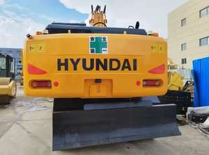 Nouveauté Original Corée Hyundai 210w-7 pelle sur pneus 21Ton R210w-7 excavatrices d'occasion avec prix interne - Product Image 4
