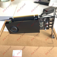 Nouvelle Carte Graphique de Bureau RTX A400 4 Go GDDR6 en Gros avec Ports Multi-Écrans Mini DP et Ventilateur de Refroidissement pour le Trading Boursier