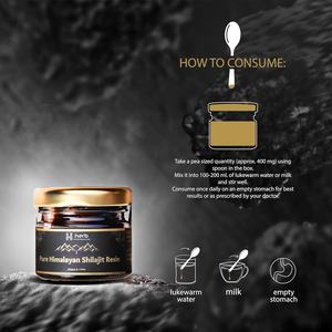 ODM/OEM Marque Privée Résine de Shilajit Pur de l'Himalaya Complément Enzymatique avec Acide Fulvique et Plus de 85 Oligo-éléments pour Hommes et Femmes - Product Image 3