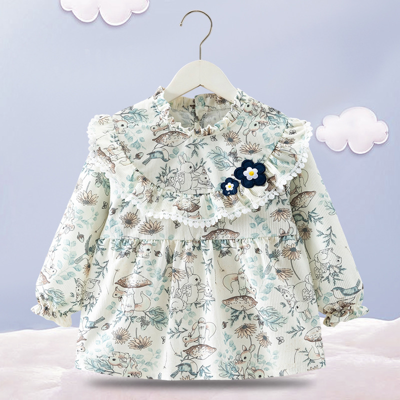 Bavaglini manica lunga blu