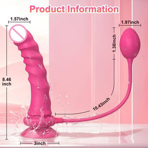 APP <span class=keywords><strong>Strap</strong></span> <span class=keywords><strong>on</strong></span> Dildo Toys para lesbianas Anal Plug Vibrador Mujeres - Product Image 4