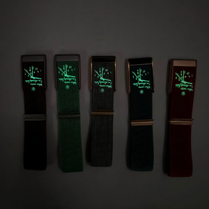 OEM Fashion Luminous Silicone Pattern Breathable Nylon Watch Band Replacement Straps Wristbands for Whoop 5.0 MG - Product Image 1