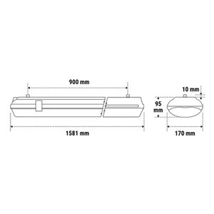 Lampada da Soffitto Regolabile Beghelli Bs100 Led L1580 3K - Product Image 2