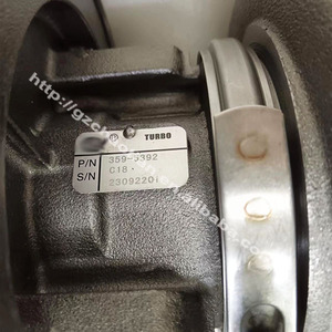 Turbocompresseur d'excavatrice 359-5392, turbocompresseur C18, pièces de moteur diesel, turbo de moteur C18, 3595392 - Product Image 2