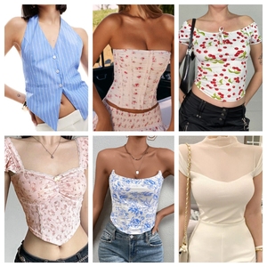 Venta Directa de Fábrica: Camisetas Blancas de Algodón para Mujer, Cómodas, Casuales, de Verano, Hermosas, de Manga Corta, Ropa Femenina - Product Image 3