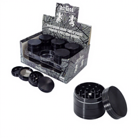Broyeurs de zinc pour cigarettes personnalisées OEM/ODM Boîtes de présentation personnalisées Accessoires pour fumeurs Tabac à base de plantes en métal Broyeur 40/50/55/63/75mm