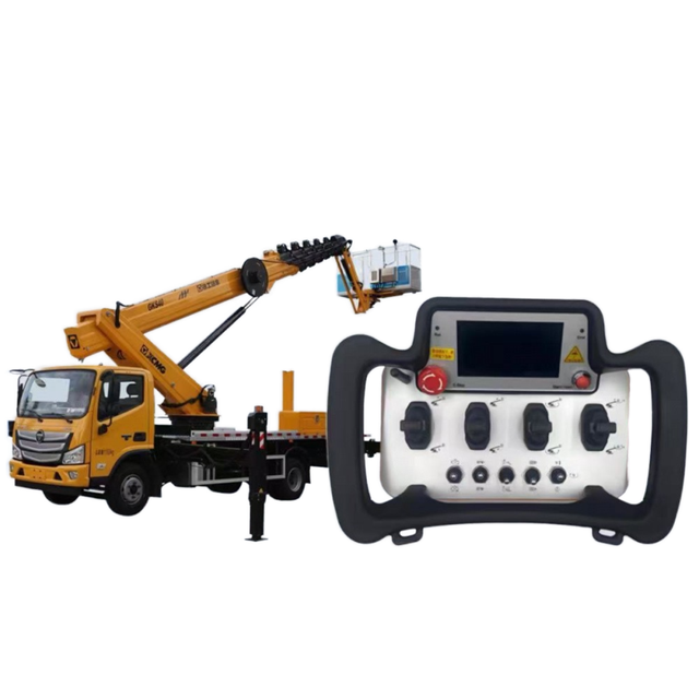 Wireless 433MHz Remote Controller for Aerial Work Vehicle (Crane)-12V/24V 100m Range Rechargeable Battery CE Certified