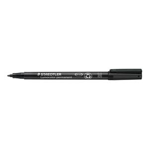 STAEDTLER - Rotulador Permanente Negro LUMOCOLOR (M) - Product Image 1
