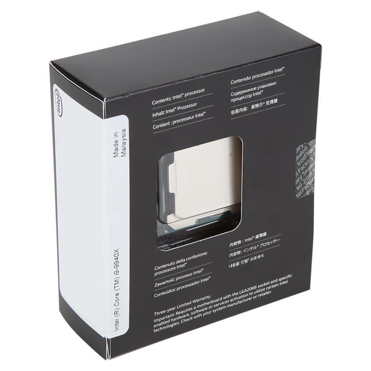 Intel Core I9 9940X Desktop Processor - 14 Cores, 4.5 Ghz