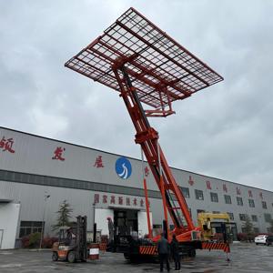 Plateforme élévatrice diesel sur chenilles de type inversé pour travaux de maintenance en hauteur intérieure, capacité nominale de 8 tonnes - Product Image 3