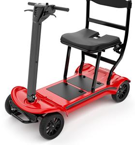 <span class=keywords><strong>Scooter</strong></span> de mobilité électrique pliable à 4 roues <span class=keywords><strong>pour</strong></span> personnes âgées et handicapées, <span class=keywords><strong>scooter</strong></span> adapté aux voyageurs handicapés - Product Image 6
