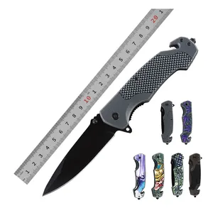 Knife Pocket Knife 2023 New VG10 G10 Outdoor Folding Pocket Titanium EDC Hunting Knife Stainless Steel Handle Wholesale